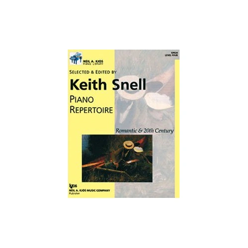 Piano Repertoire: Romantic & 20th Century Level 4, 40 Pages, Neil A. Kjos Music Company