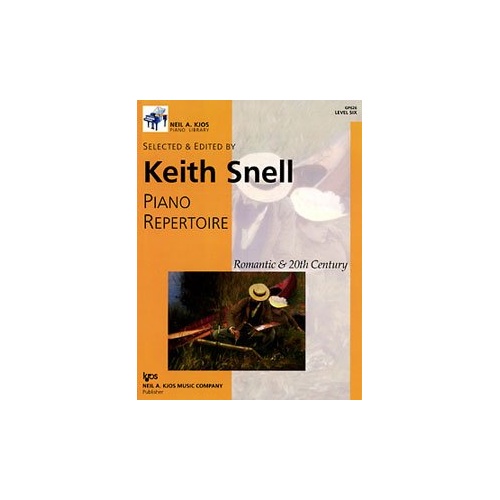 Piano Repertoire: Romantic & 20th Century, Level 6, 64 Pages, Neil A. Kjos Music Company
