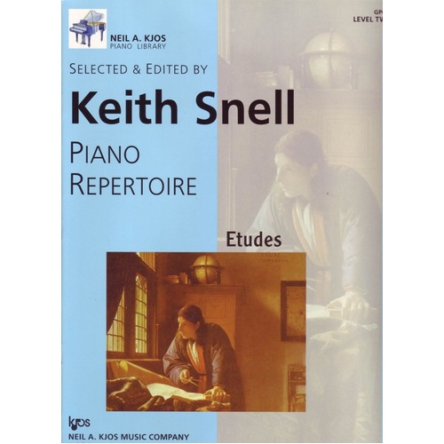 Piano Repertoire Etudes Level 2 by Ed Snell, AMEB Piano Preliminary List A, 16 Pages, Publisher: Neil A. Kjos Music Company