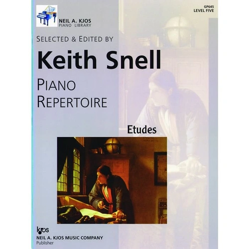 Piano Repertoire Etudes Level 5 by Neil A. Kjos Music Company, 32 Pages