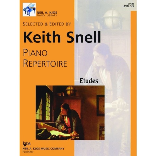 Piano Etudes Level 6 by Neil A. Kjos Music Company - 32 Pages
