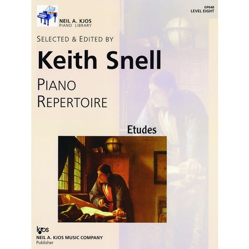 Piano Etudes Level 8 by Neil A. Kjos Music Company, 32 Pages