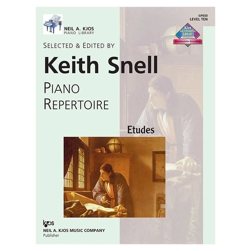 Piano Etudes Level 10 by Neil A. Kjos Music Company, 36 Pages