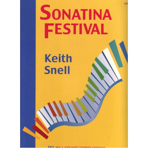 Sonatina Festival for Piano - Elementary Sonatinas by Keith Snell, 16 Pages