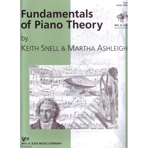 Fundamentals of Piano Theory Level 3 by Neil A. Kjos Music Company, 64 Pages