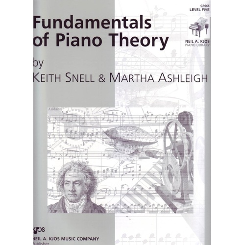 Fundamentals of Piano Theory Level 5 by Neil A. Kjos Music Company, 64 Pages