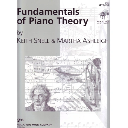 Fundamentals of Piano Theory Level 5 by Neil A. Kjos Music Company, 64 Pages