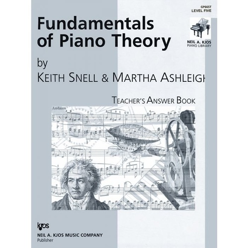 Fundamentals of Piano Theory Level 5 Teacher's Answer Book