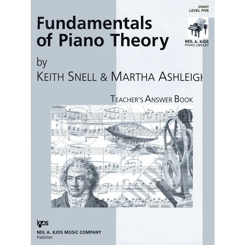 Fundamentals of Piano Theory Level 5 Teacher's Answer Book