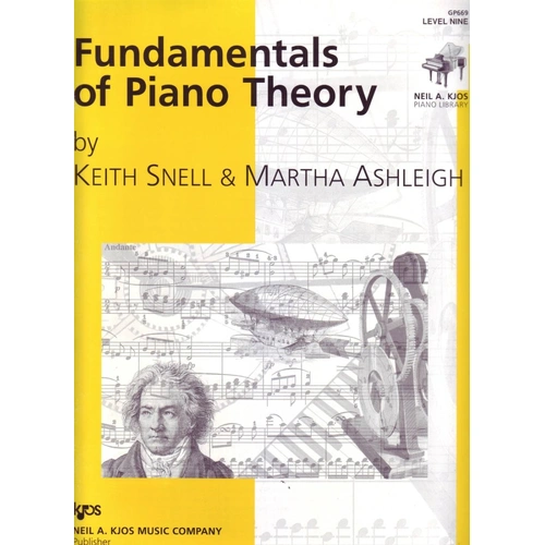 Fundamentals of Piano Theory Level 9 by Neil A. Kjos Music Company, 64 Pages