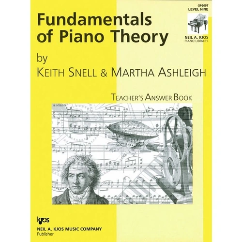 Fundamentals of Piano Theory Level 9 Teacher's Answer Book