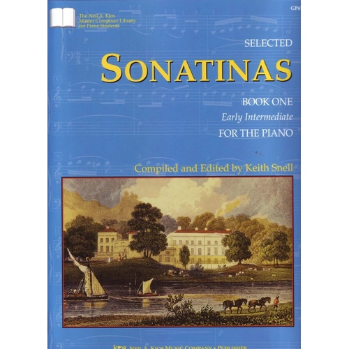 Selected Sonatinas Book 1 by Neil A. Kjos Music Company, 40 Pages, Piano