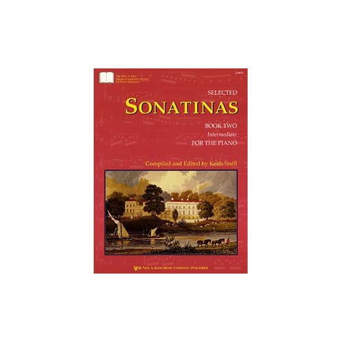 Selected Sonatinas Book 2 by Neil A. Kjos Music Company, 64 Pages, Piano