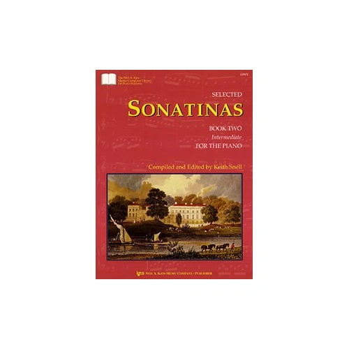 Selected Sonatinas Book 2 by Neil A. Kjos Music Company, 64 Pages, Piano
