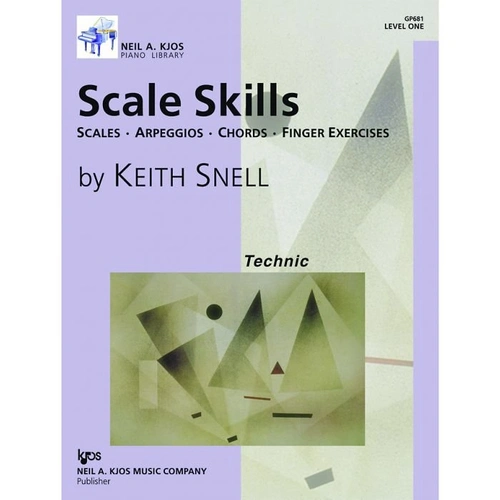 Scale Skills Level 1 by Neil A. Kjos Music Company - Piano, 24 Pages