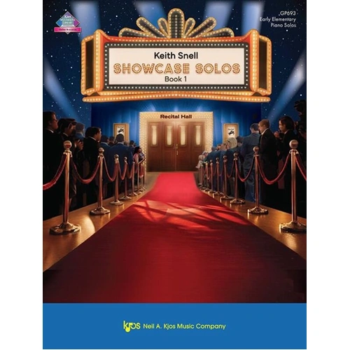 Snell Showcase Solos Book 1 for Piano - Early Elementary Piano Pieces, 23 Pages, Neil A. Kjos Music Company