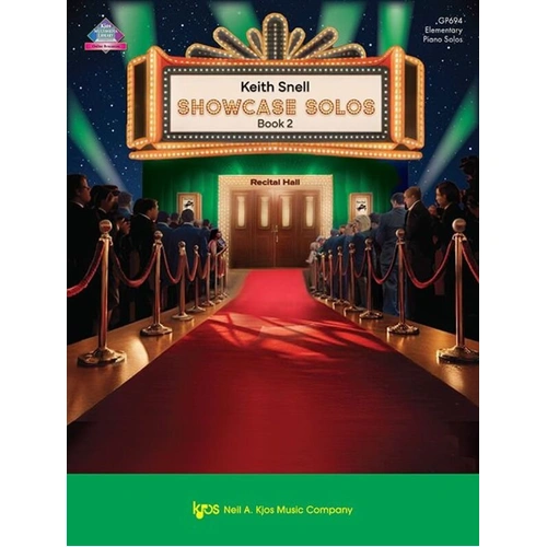 Snell Showcase Solos Book 2 for Piano, 23 Pages, by Keith Snell, Neil A. Kjos Music Company