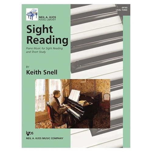 Sight Reading Level 3 by Keith Snell - Neil A. Kjos Music Company - Piano - 32 Pages