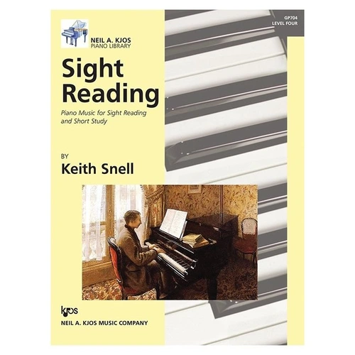 Sight Reading Level 4 by Keith Snell - Neil A. Kjos Music Company - Piano - 32 Pages