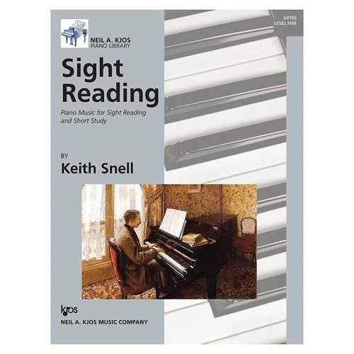 Piano Music for Sight Reading & Short Study Level 5, 40 Pages, Neil A. Kjos Music Company