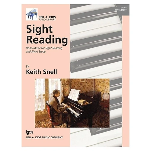 Sight Reading Level 8 by Keith Snell - Piano - 40 Pages - Neil A. Kjos Music Company