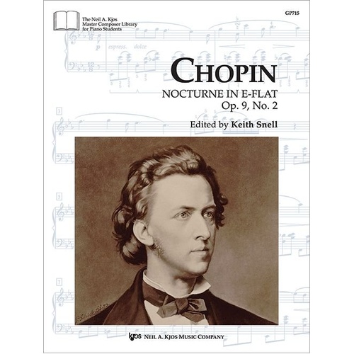 Chopin Nocturne in E-Flat Op. 9 No. 2 for Piano Solo, 5 Pages