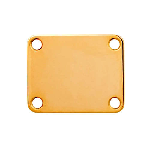 Gotoh Neck Plate 5 x 6.5cm Gold
