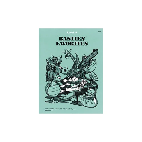 Bastien Favourites Level 1 Piano Solos, 32 Pages, Neil A. Kjos Music Company