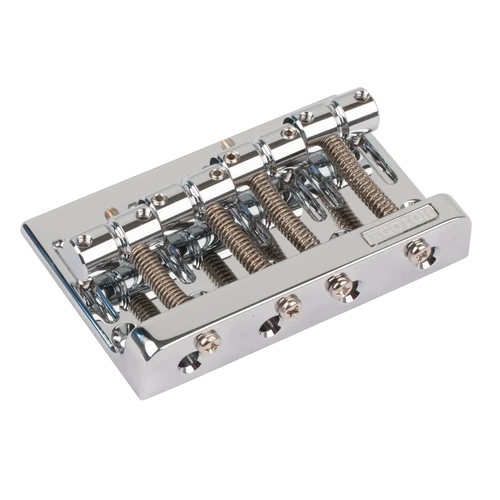 Gotoh GP8334 Heavy Duty Chrome Bass Bridge Tailpiece 19mm Pitch