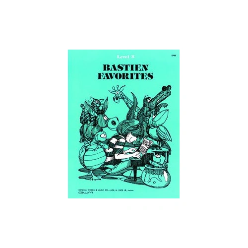 Bastien Favourites Level 3 Piano Book by Neil A. Kjos Music Company, 32 Pages