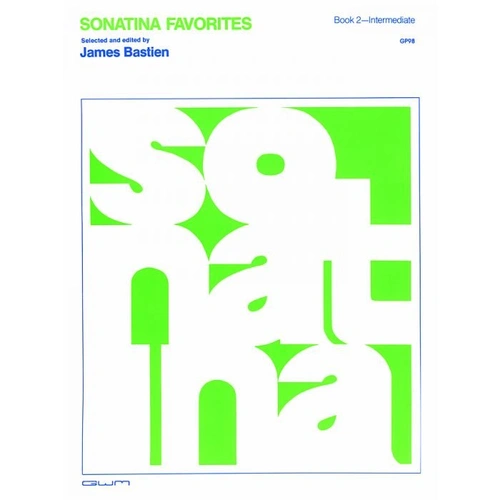 Sonatina Favorites Book 2 by Neil A. Kjos Music Company, 32 pages, Piano