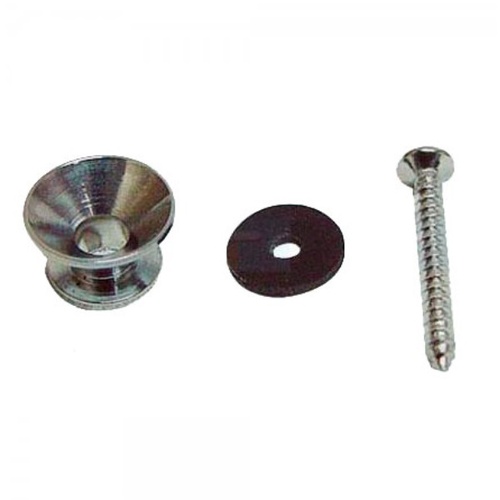 DR Parts Chrome strap Button / End Pin - SINGLE
