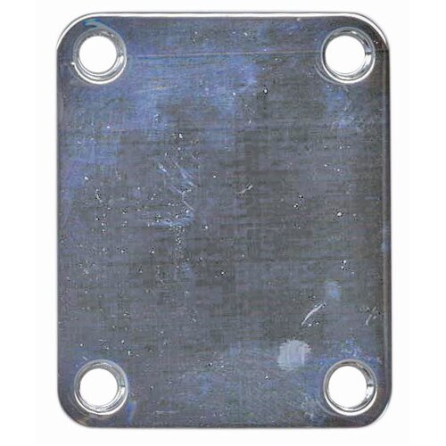 AMS GPK818 Neck Plate 5 X 6.5Cm Chrome