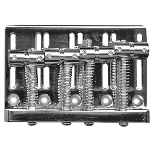 Eagle GPK831 Bass Bridge Tailpiece Chrome for 4-String PB & JB Style