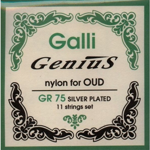 Galli GR75 24-40 Oud Strings Nylon & Silver Plated
