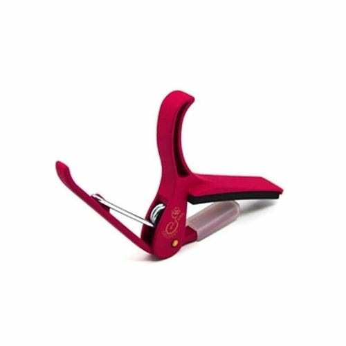 GROVER ULTRA Off-set Acoustic Guitar Capo Red GRO750RD