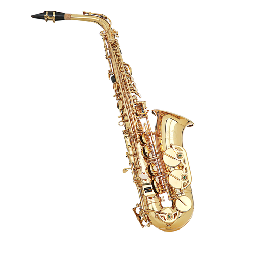 Grassi SAL700 School Series Eb Alto Saxophone Gold Lacquer with Accessories
