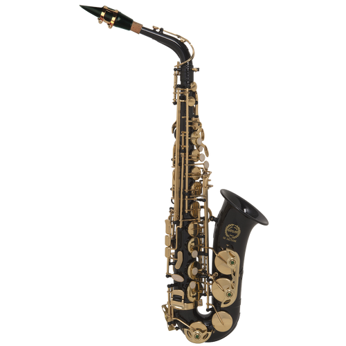 Grassi SAL700BK School Series Eb Alto Saxophone Black Lacquer with Case and Accessories