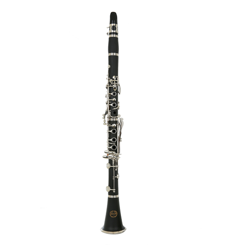 Grassi GRSCL360 Bb Clarinet with ABS Body, 17 Nickel-Plated Keys, Adjustable Thumb Rest, Case, Reed & Care Cloth Included
