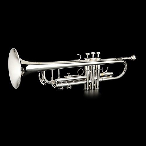 Grassi GRTR210AG Bb Trumpet Silver Plated with Backpack Case