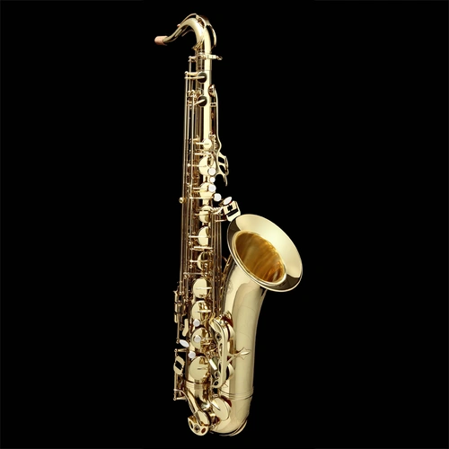 Grassi TS210 Bb Tenor Saxophone with Gold Lacquer Finish, Backpack Foam Case, Adjustable Thumb Rest
