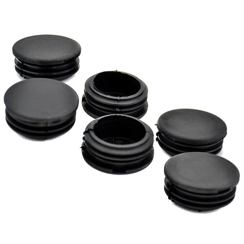 Gibraltar Plastic Rack Tube End Caps - Pack of 6