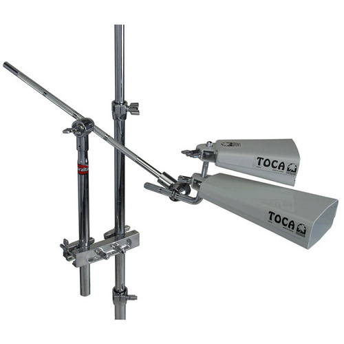 Gibraltar Boom Tom Cowbell Arm with Adjustable 9.5mm L-Rod