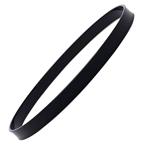 Gibraltar 20" Black Wood Bass Drum Hoop, 8-Ply Maple, 1/4" Thick, 1-5/8" Depth