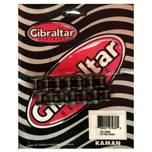 Gibraltar Replacement Hi-Hat Chains - Set of 2, 4 Links Each