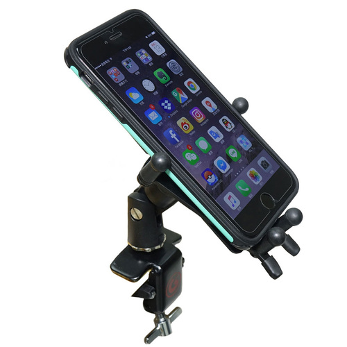 Gibraltar Bass Drum Smart Phone Mount with Adjustable Arm and Heavy Duty Clamp