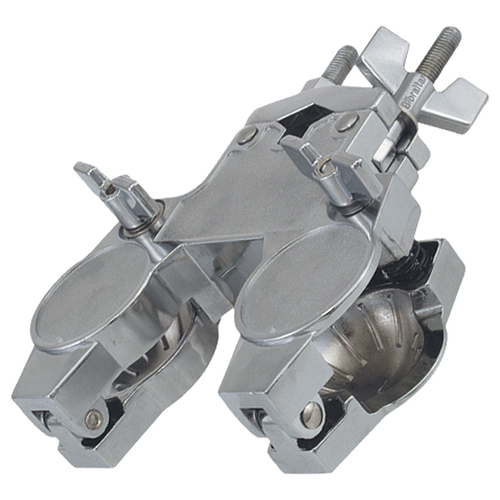 Gibraltar Double Ball L-Rod Platform Mount with Adjustable Clamp