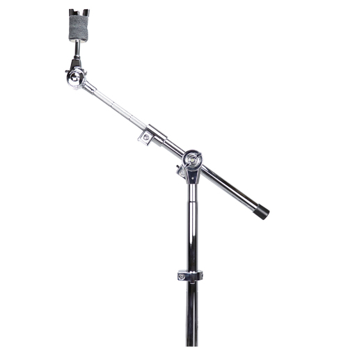 Gibraltar Extendable Cymbal Boom Arm with Brake Tilter, 13"-21.5" Adjustable Boom, 9" Down Tube, 12.7mm Knurled Rod, Gearless Tilter