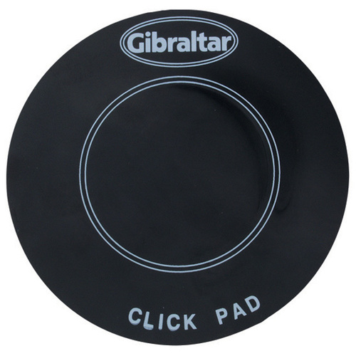 Gibraltar Bass Drum Pedal Click Pad - Mylar with Metal Disk, Adhesive Mount