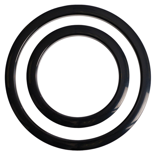 Gibraltar 4" Black Port Hole Protector for Bass Drum - Pack of 1